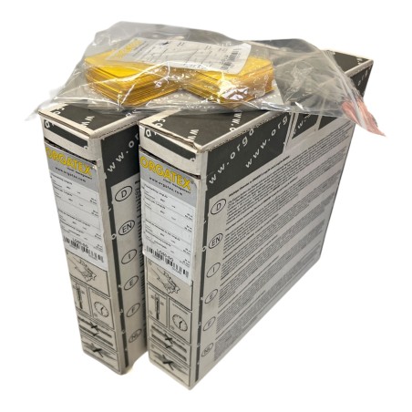 KIT ORGATEX LG50-SG Bande marquage sol Jaune/Noir + LG-50-L-04 Angle