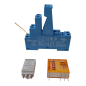 FINDER 40.52 RELAIS 95.05 PORTE RELAIS ET 99.02.0.230.98 MODULE DE SECURITE