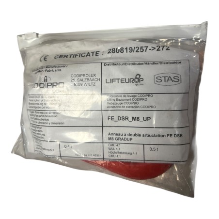 CODIPRO 280819 FE_DSR_M8_UP Anneau à double articulation