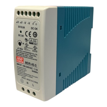 MEAN WELL MDR-40-5 Alimentation rail DIN