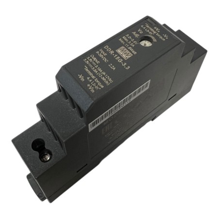 MEAN WELL DDR-15G-3.3 Convertisseur rail DIN