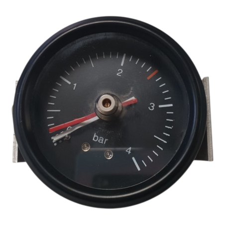 MELAG ME34165 PRESSURE GAUGE FOR TYPE 15-30 BLACK, WITH SHACKLE