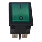 MELAG ME33730 ROCKER SWITCH GREEN ILLUMINATED (32x25MM)
