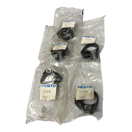 LOT DE 5 FESTO SMBR-8-25 175096 Kit de Fixation