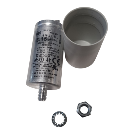 MELAG ME57562 CAPACITOR FOR DIAPHRAGM VACUUM PUMP P-135-1/-2 (3,15 µF)