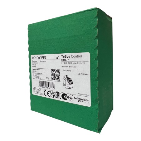 SCHNEIDER ELECTRIC LC1D09FE7 Contacteur de puissance