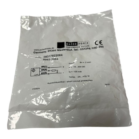 PULSOTRONIC 9982-2064 KJ2-M12MB50-DPS-V1 Détecteur inductif