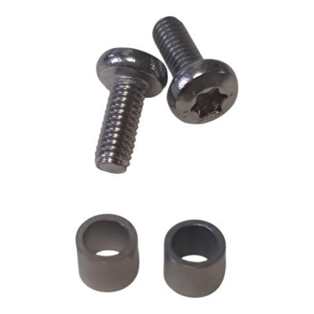 MELAG ME84595 FASTENING PARTS FOR INJECTOR RAIL WITHOUT CENTRAL FILTER