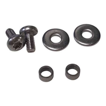 MELAG ME84590 FASTENING PARTS FOR INJECTOR RAIL WITH CENTRAL FILTER