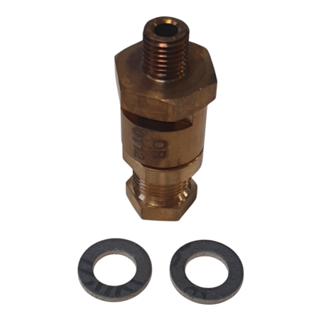 MELAG ME16005 SAFETY VALVE WITH SEAL, CALIBRATED FOR 2 BARS