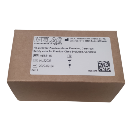 MELAG ME83145 SAFETY VALVE FOR PREMIUM CLASS EVOLUTION, CARECLAVE