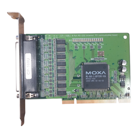MOXA CP-168U 8 Ports RS-232 Universal PCI Communication board