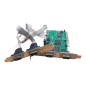 FG-PIO9845-4S-01-ST01 NM9745 REV B 4 Ports PCI Serial Card FG-PIO9845-4S-01-ST01 NM9745 REV B 4 Ports PCI Serial Card