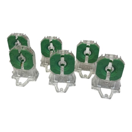 STUCCHI A10560325413S Douille traversante G13 T8 T12 tenon d'arrêt Lot de 6