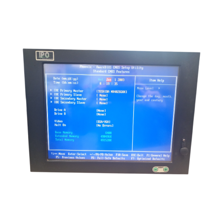 IPO THETIS15M THETIS 15M PC Industriel Dalle tactile