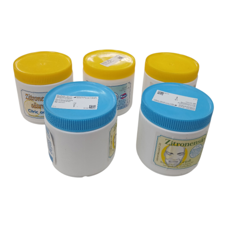 MELAG LOT DE 5 POTS ME73000 CITRIC ACID E330 500g