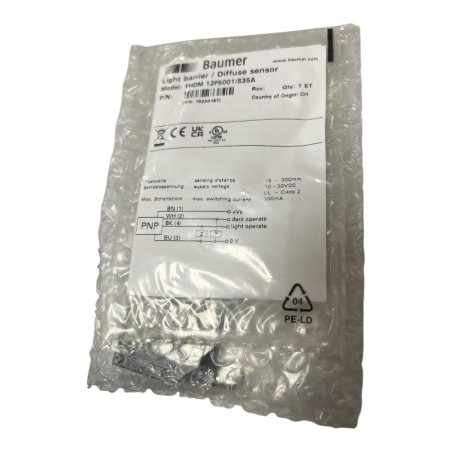 BAUMER 10234167 FHDM 12P5001/S35A Détecteur réflex