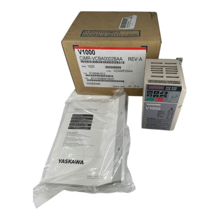 YASKAWA V1000 CIMR-VCBA0002BAA REV A ONDULEUR DE FREQUENCE