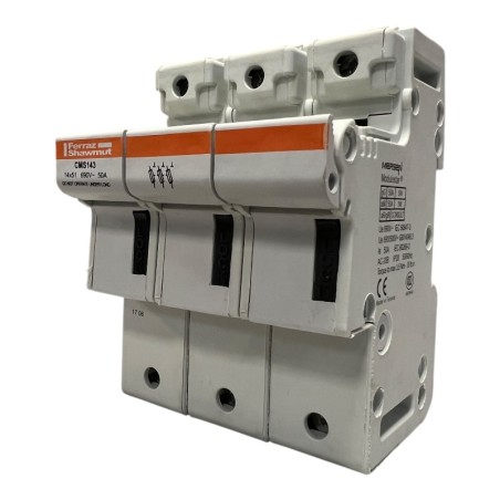 FERRAZ SHAWMUT CMS143 Porte-fusibles modulaire 3P Modulostar