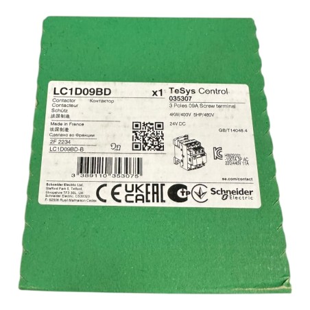 SCHNEIDER ELECTRIC LC1D09BD / 035307 CONTACTEUR