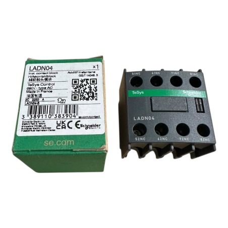 SCHNEIDER ELECTRIC LADN04 BLOC DE CONTACT