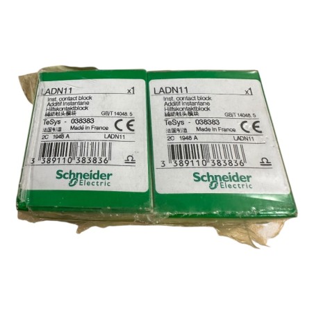 SCHNEIDER ELECTRIC LADN11 BLOC DE CONTACT LOT DE 2