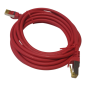 MELAG CAT7 3MR CABLE ETHERNET CAT7 3M ROUGE
