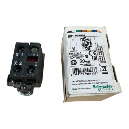 SCHNEIDER ELECTRIC ZB4 BW062 / 089113 BLOC CONTACT