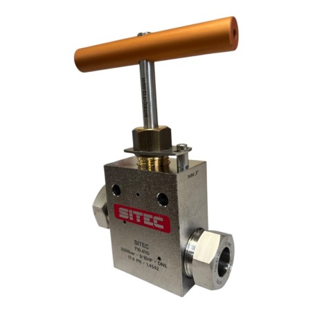 SITEC 710.4110 Vanne manuelle Haute Pression 2000bar