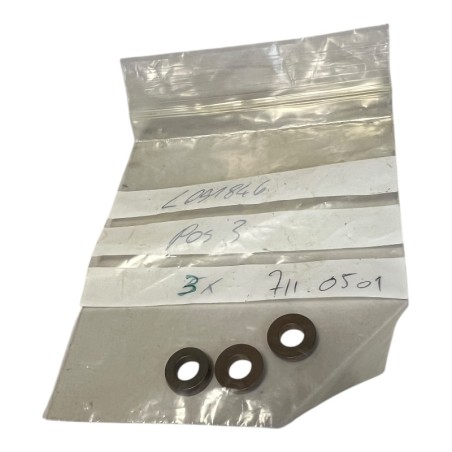 LOT DE 3 SITEC 711.0501 Bague d'appui pour vanne manuelle HP 1000 bar