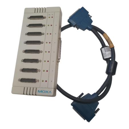 MOXA OPT8B DB62 MALE TO DB62 FEMALE CABLE FOURNI, BOITE DE CONNECTEURS
