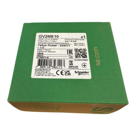 SCHNEIDER ELECTRIC GV2ME10 / 034311 DISJONCTEUR MOTEUR