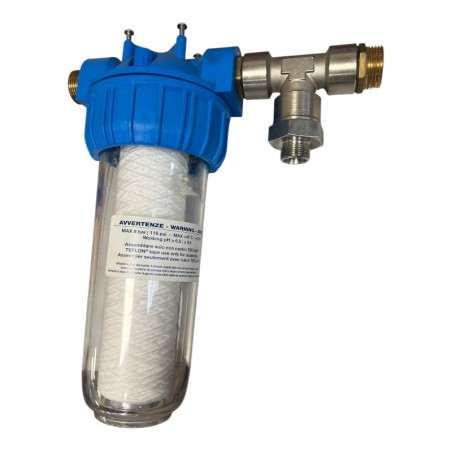 KIT PURWAY SENIOR PLUS 3P SX TS Boîtier de filtre 1" + Cartouche bobinée 10"
