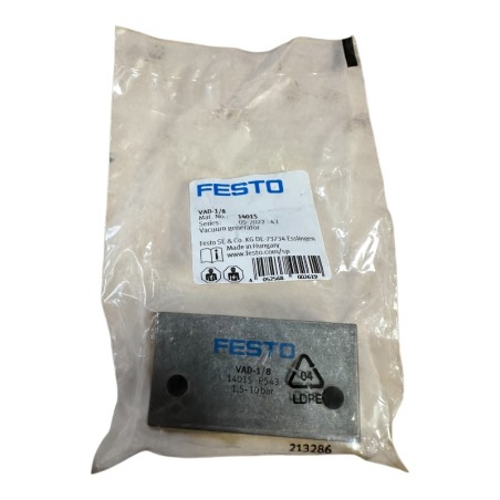 FESTO VAD-1/8 14015 REGULATEUR DE PRESSION