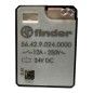 FINDER 56.42.9.024.0000 Relais de puissance 24VDC 2RT