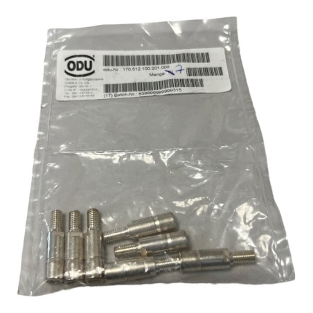 LOT DE 7 ODU 170.512.100.201.000 Connecteur alimentation Springtac