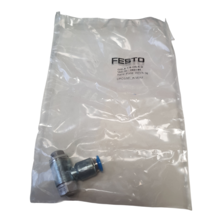 FESTO 193144 GRLA-1/8-QS-6-D LIMITEUR DE DEBIT UNIDIRECTIONNEL