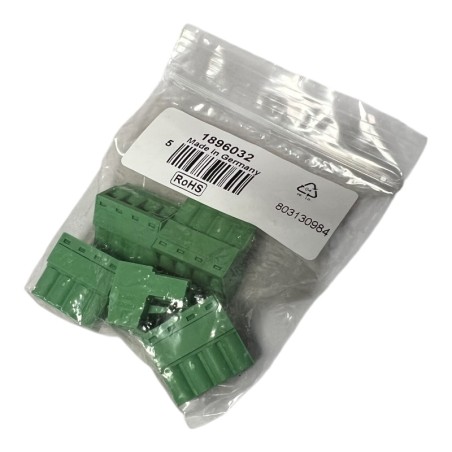 LOT DE 5 PHOENIX CONTACT 1757035 MSTB 2,5/ 4-ST-5,08 Connecteur mâle pour C.I.