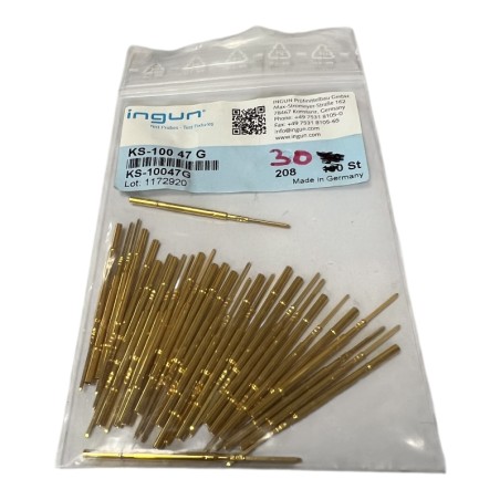LOT DE 30 INGUN KS-100 47 G Socle d'aiguille de test