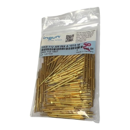 LOT DE 90 INGUN GKS-112 305 064 A 1510 M Aiguille de test