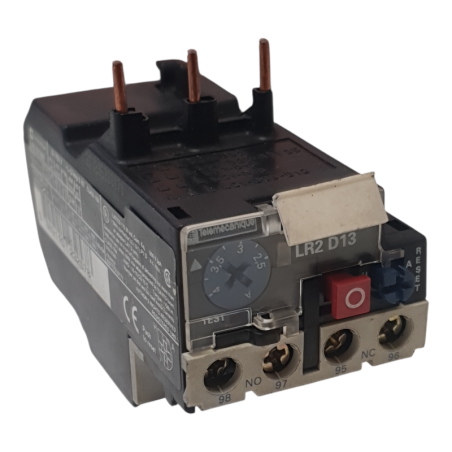TELEMECANIQUE SCHNEIDER ELECTRIC 023257 LR2D1308 RELAIS DE PROTECTION THERMIQUE