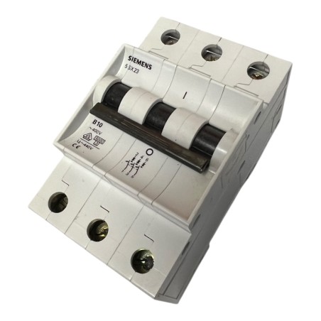 SIEMENS 5SX23 B10 Disjoncteur 3P 10A