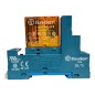 FINDER 40.52 Relais enfichable 5 A 24VAC + 95.75 Support 10A 250V