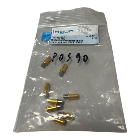 LOT DE 8 INGUN GKS-365-0072 GKS-365 205 400 N 8001 Pointe de test
