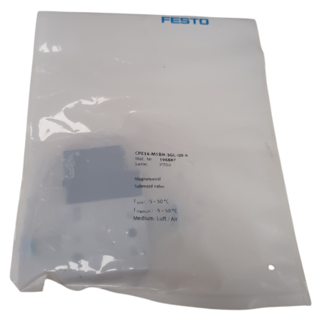 FESTO 196887 CPE14-M18H-3GL-QS-6 ELECTROVANNE