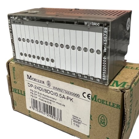 MOELLER DP/24DI/8DO/0,5A- PK Module E/S