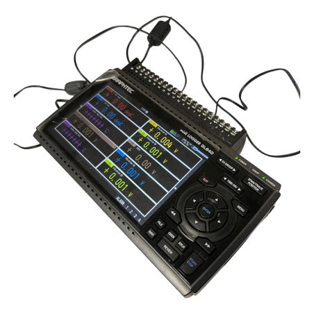 GRAPHTEC midi LOGGER GL840 Centrale d'acquisition de données modulable
