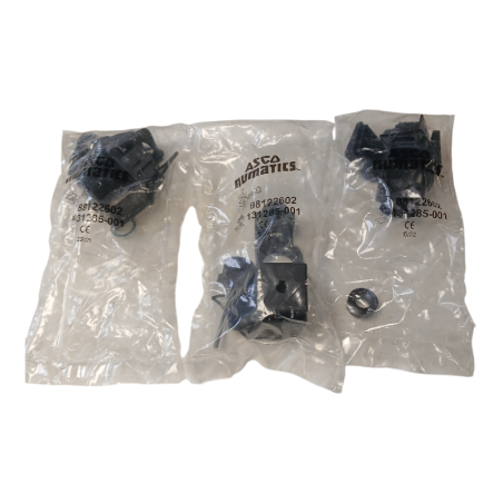 ASCO LOT DE 3 CONNECTEURS 88122602 131285-001