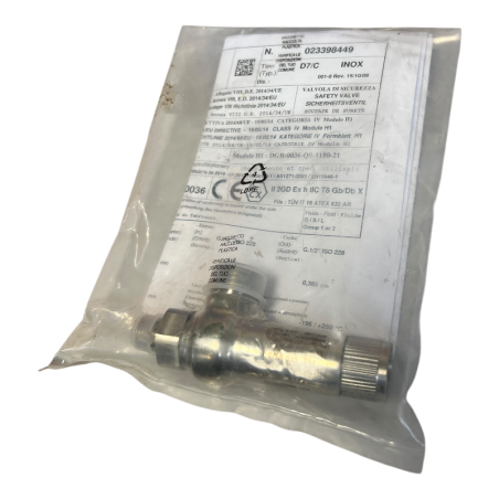 NUOVA GENERAL INSTRUMENTS D7/C Soupape de sécurité