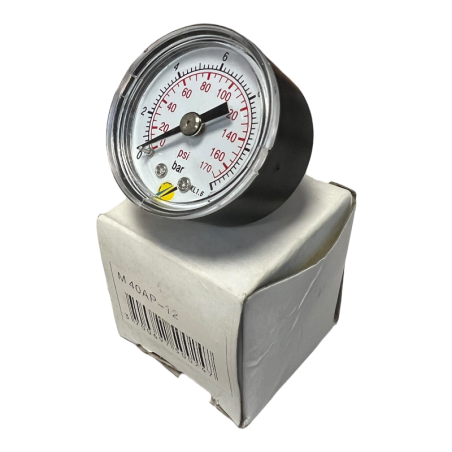 MTD MESURES M40AP-12 Manomètre sec axial ABS DN40 1/8″G 0 + 12 bar